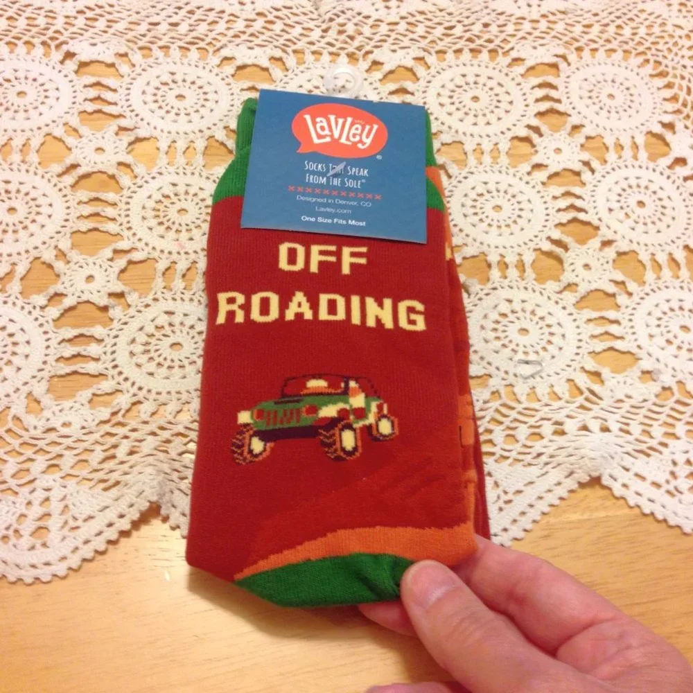 Off-Roading Enthusiast socks, cool design